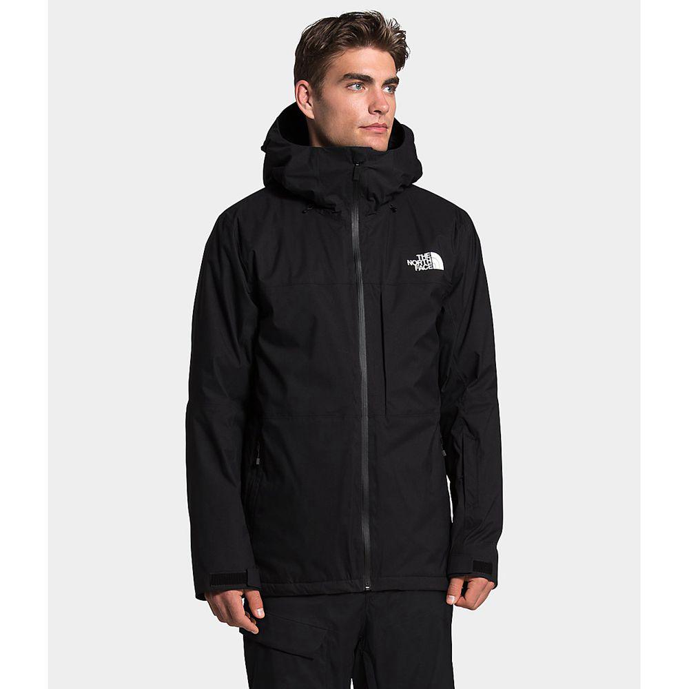 The North Face Thermoball™ Eco Snow Triclimate® Ανδρικα Μπουφάν 3 Σε 1 - Μαυρα (NQZX72019)